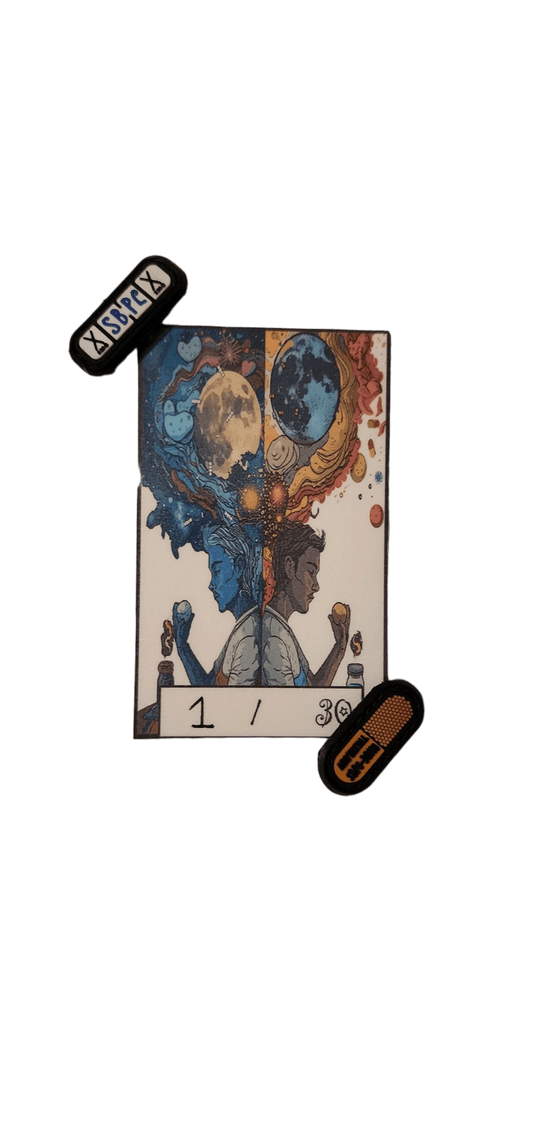 Day 'N' Night Ranger Eye Patch Set - PVC Patch - Sticky Back Patch - Day 'N' Night Ranger Eye Patch Set