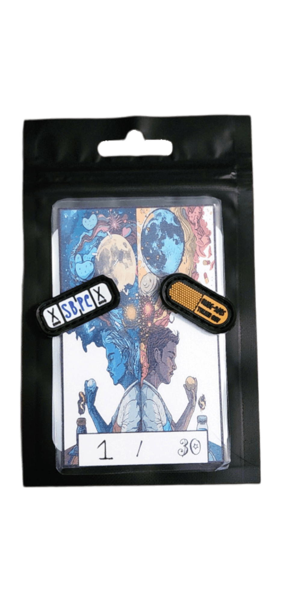 Day 'N' Night Ranger Eye Patch Set - PVC Patch - Sticky Back Patch - Day 'N' Night Ranger Eye Patch Set