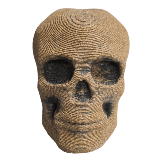 Patina Skull Bead – Full Rust EDC Lanyard Bead - - Sticky Back Patch Company - Patina Skull Bead – Full Rust EDC Lanyard Bead