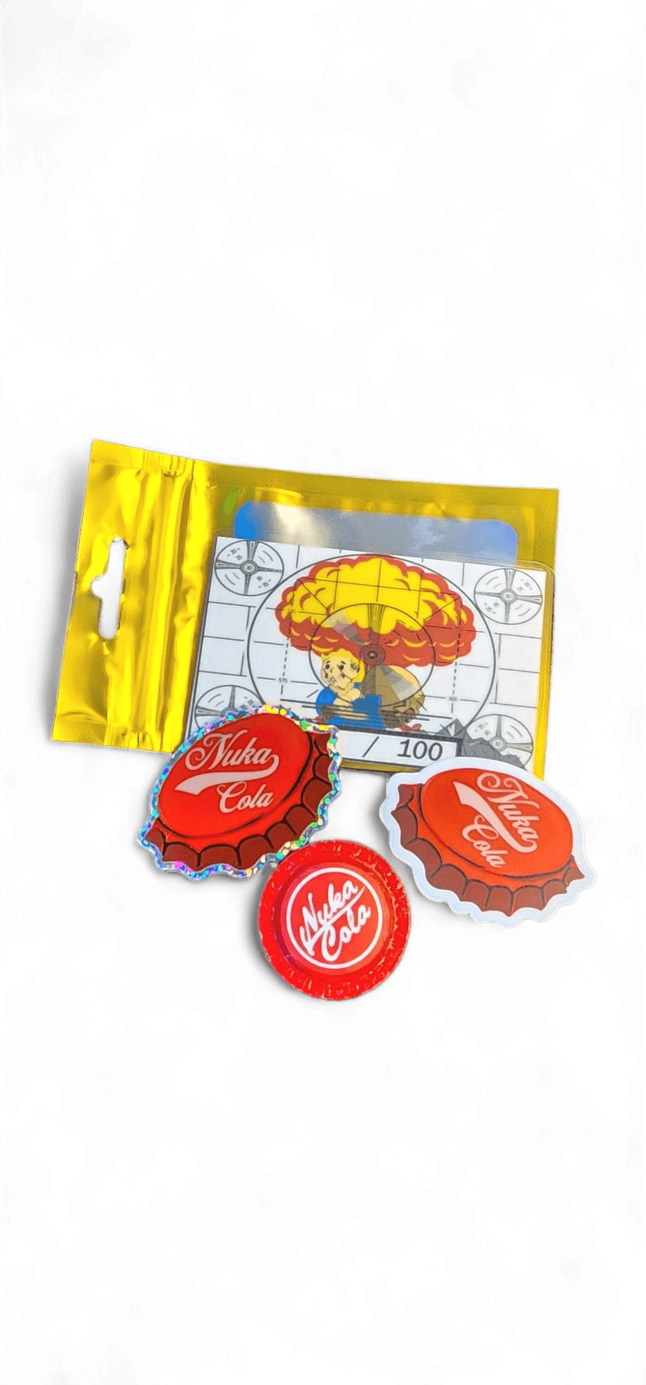 Wasteland Bottle Cap Patch - Patch - SBP-WB-CP-001 - Sticky Back Patch - Wasteland Bottle Cap Patch