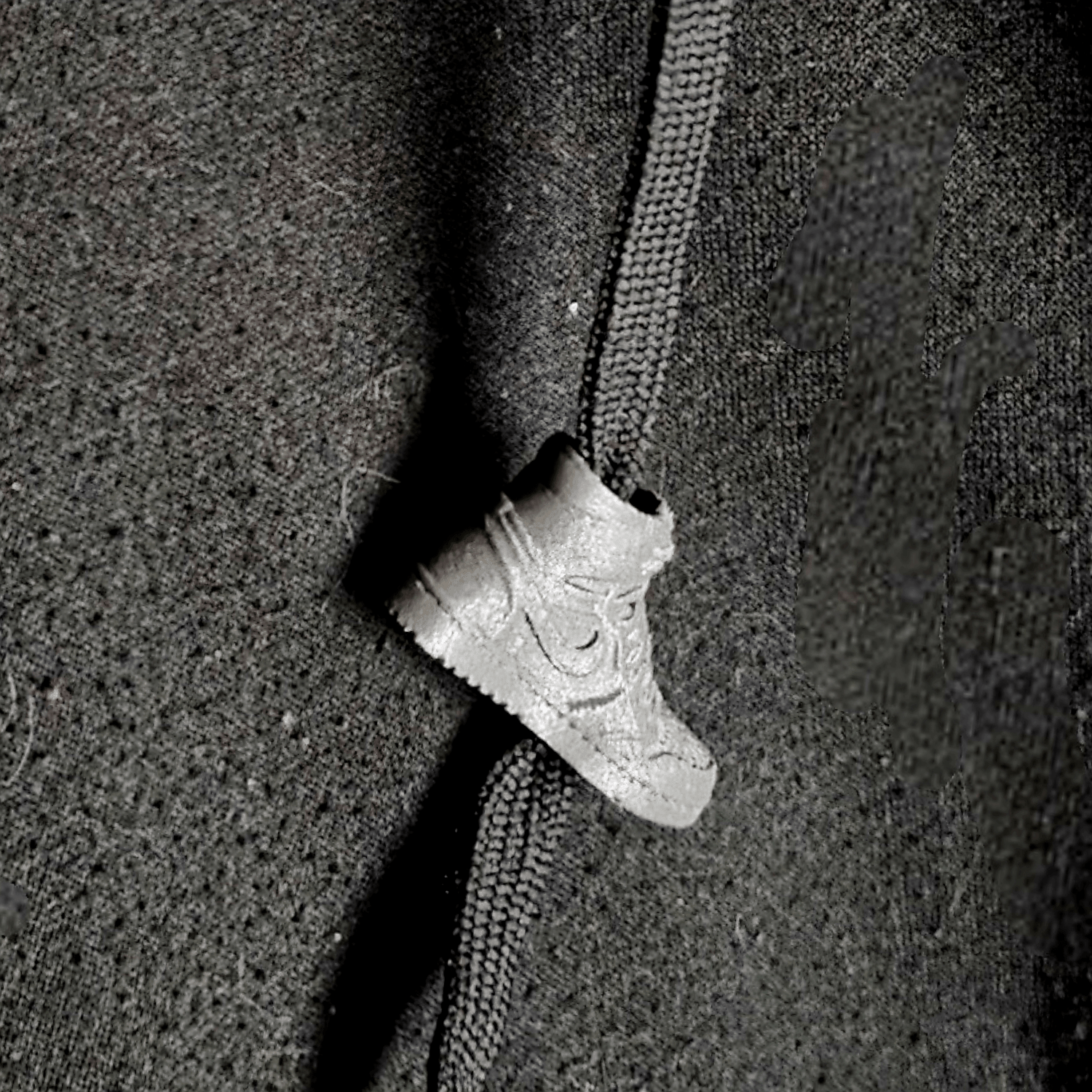 Air Step Sneaker Bead - 3D Printed ASA Lace & Lanyard Bead - Bead -  - Sticky Back Patch Company - Air Step Sneaker Bead - 3D Printed ASA Lace & Lanyard Bead