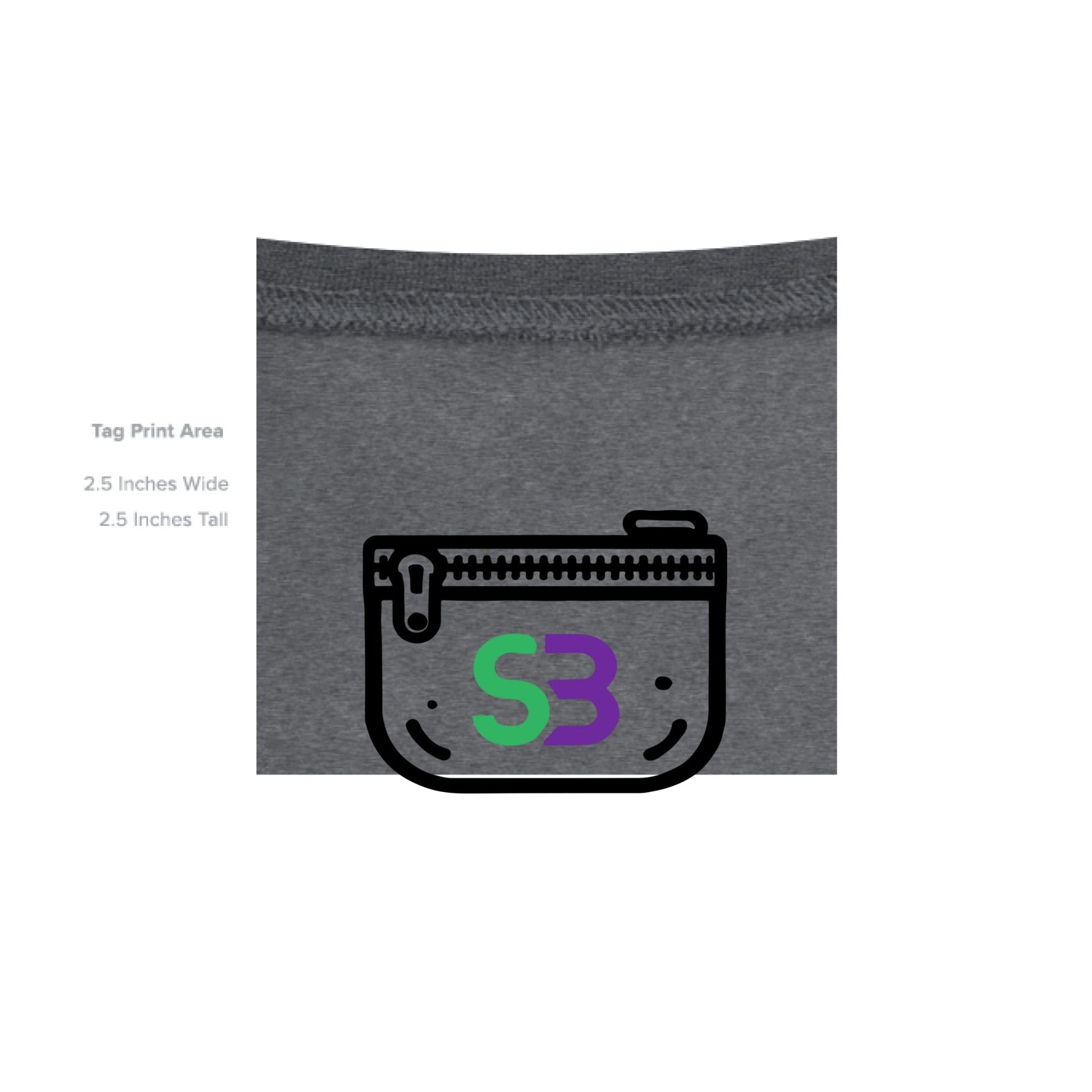 Bipolar Hoodie - 2mmnxvduo - Sticky Back Patch Company - DARK HEATHER - INSIDE_TAG_LINE