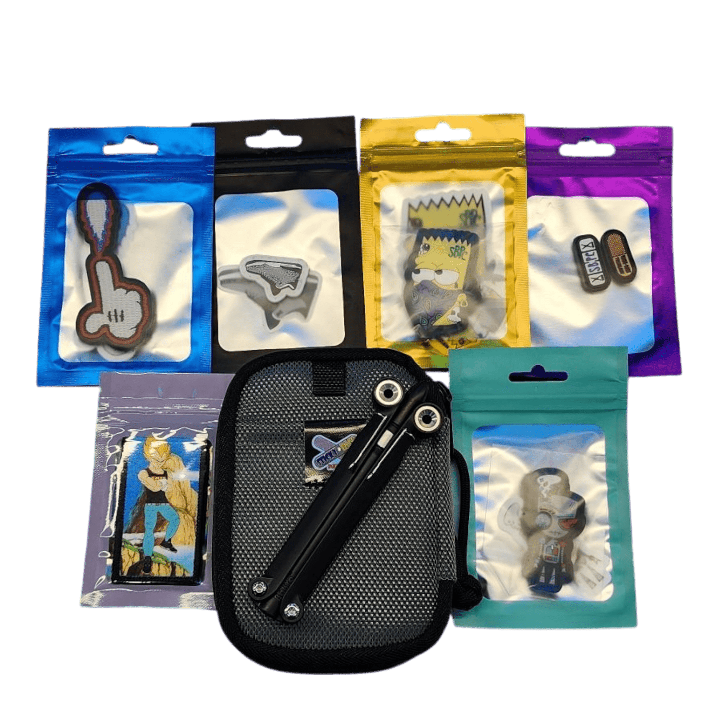 SpyderCo x SBPC EDC Kit - EDC Pouch - Sticky Back Patch Company - SpyderCo x SBPC EDC Kit